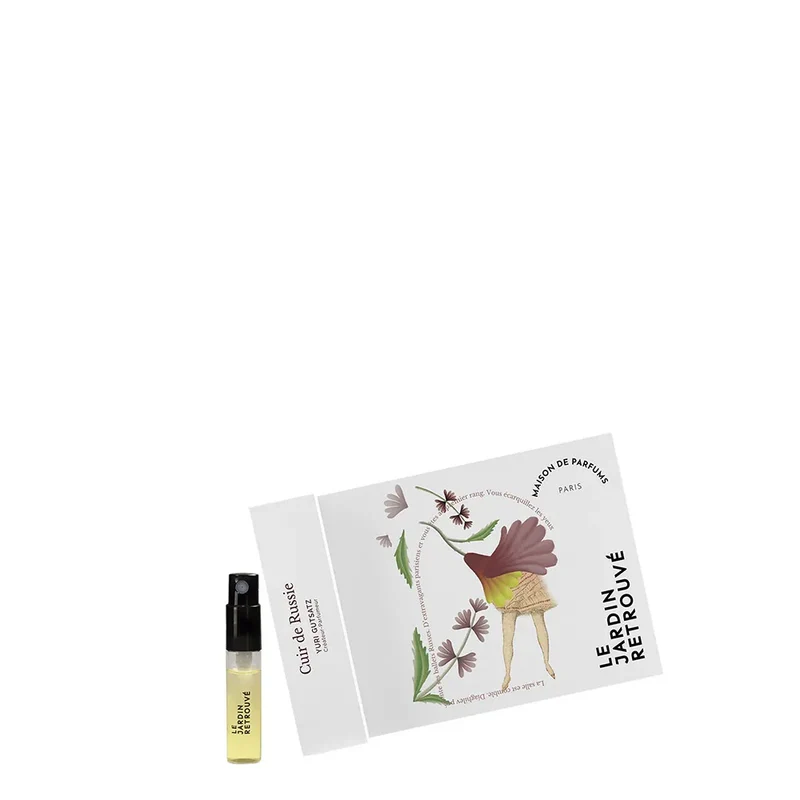 Le jardin retrouve Cuir de Russie 3 ml — Eau de Parfum