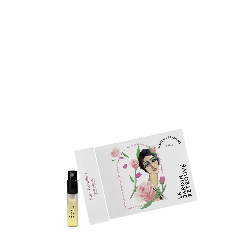 Le jardin retrouve Rose Trocadero 3 ml — Eau de Parfum