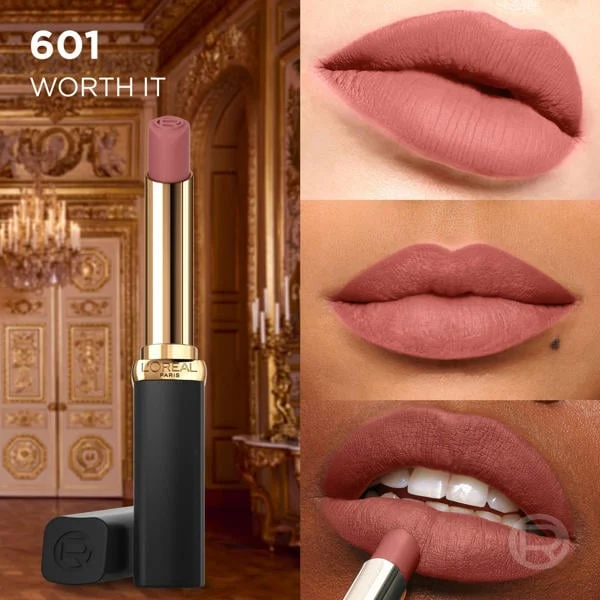 L'Oréal Paris Rossetto Color Riche Nude Intense Matte 601 Worth It — Rossetto opaco