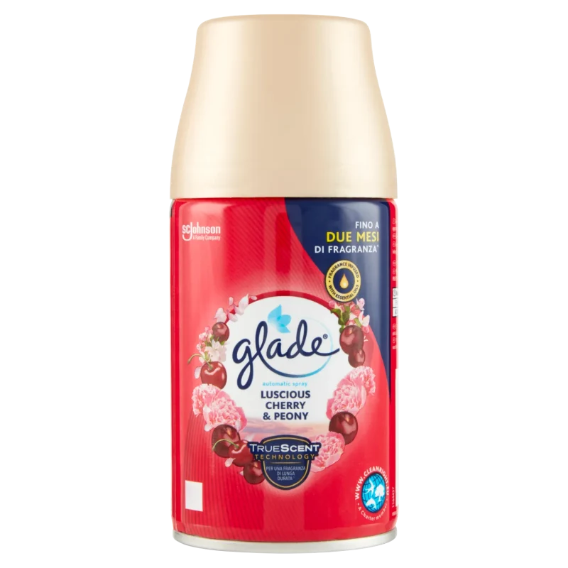Glade Automatic Spray Ricarica Luscious Cherry & Peony 269 ml — Ricarica diffusore automatico