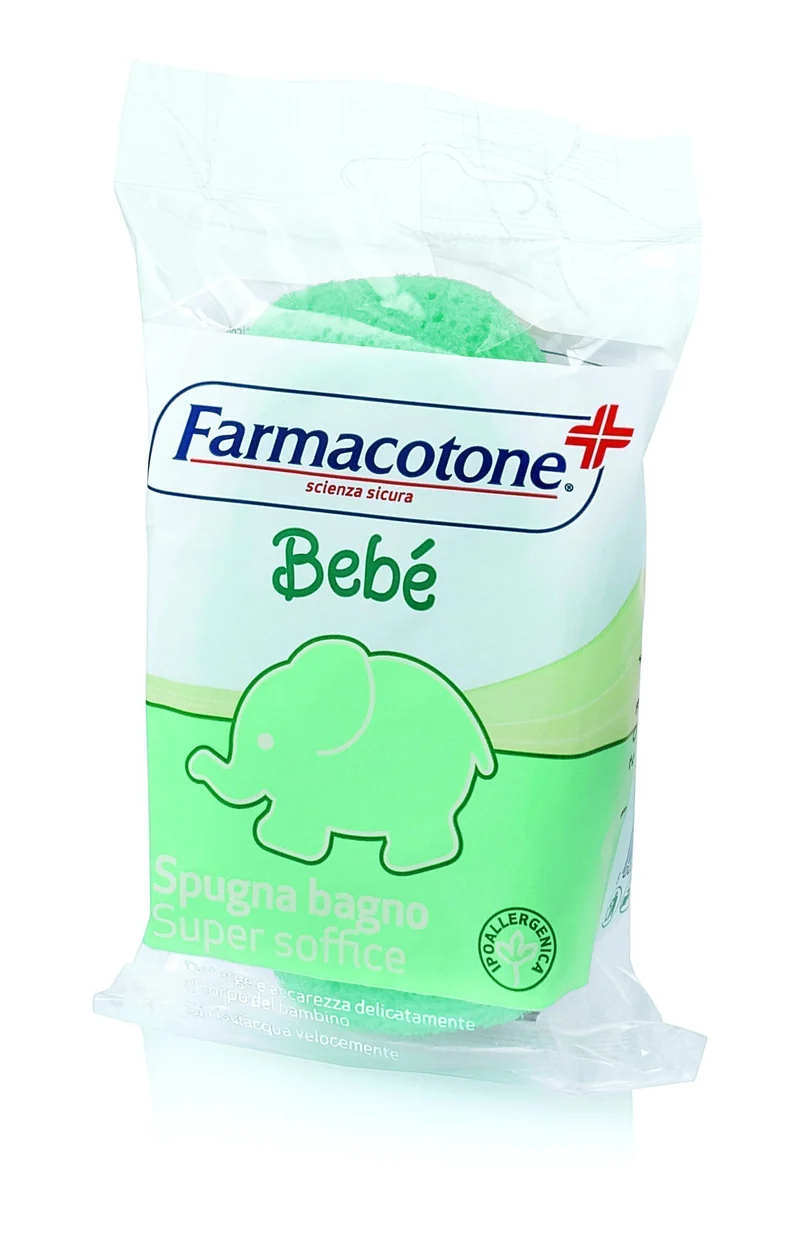 Farmacotone Bebe Spugna Bagno Super Soffice 76 — Spugna da bagno