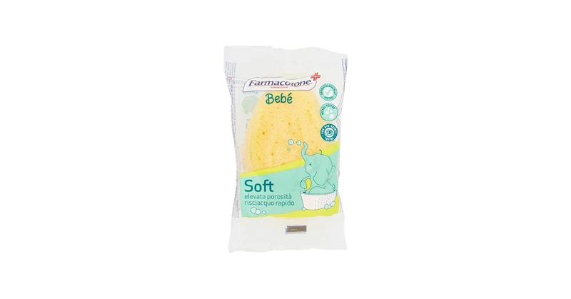 Farmacotone Bebe Spugna Bagno Super Soffice 76 — Spugna da bagno