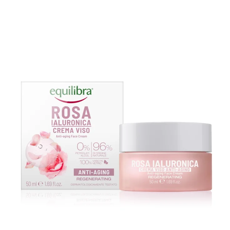 Equilibra Rosa Ialuronica Crema Viso Anti Aging 50 ml — Crema viso