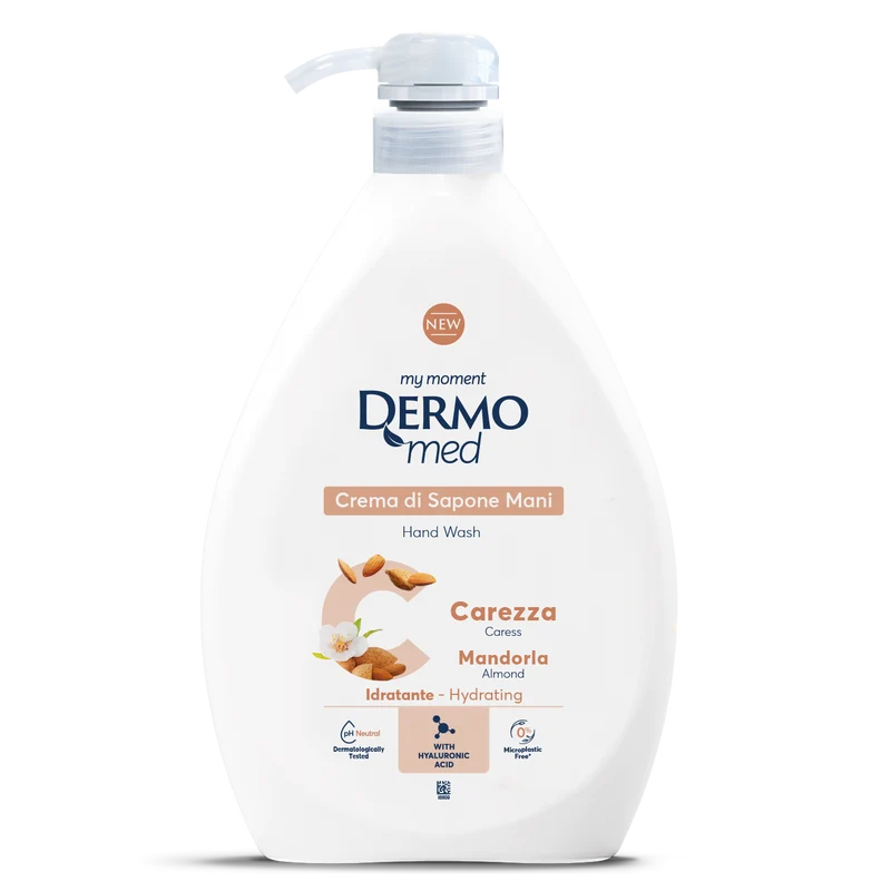 Dermomed Sapone Liquido Karité E Mandorla 1000 ml — Sapone Liquido
