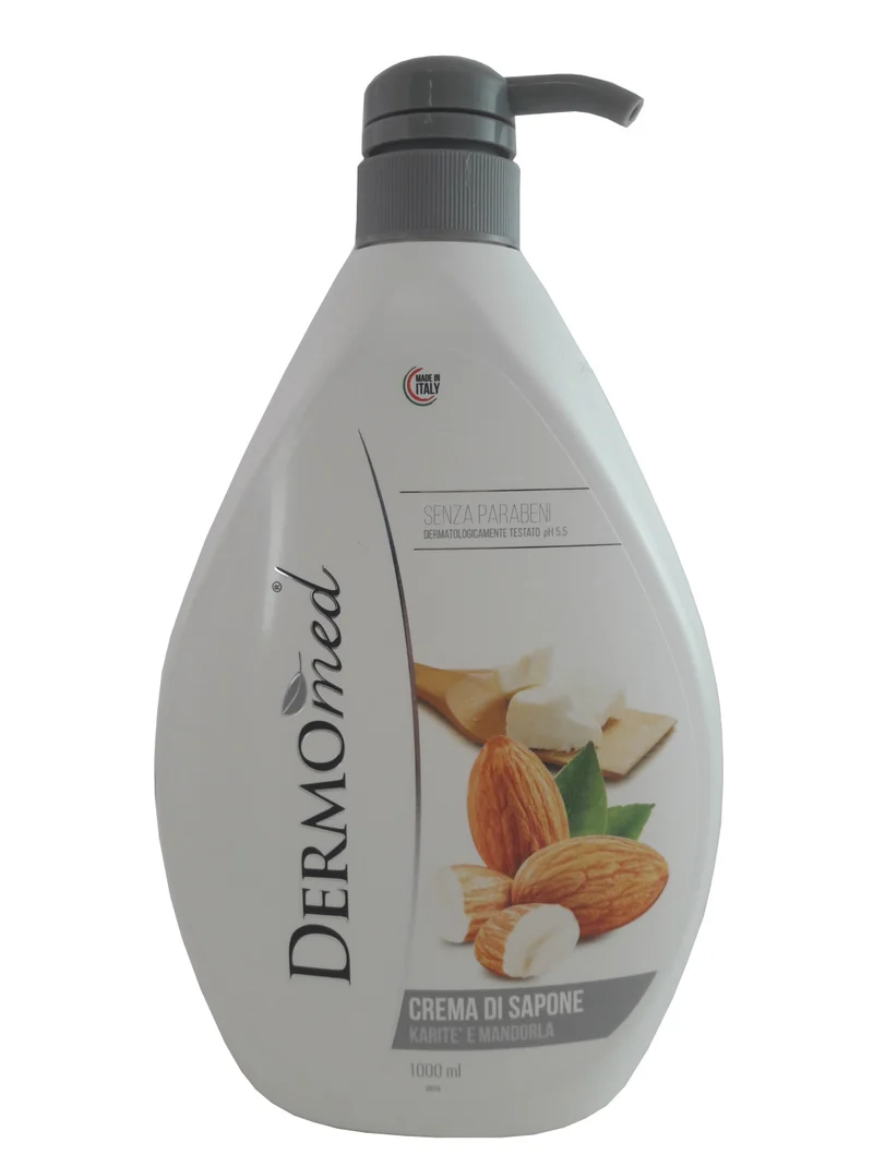 Dermomed Sapone Liquido Karité E Mandorla 1000 ml — Sapone Liquido