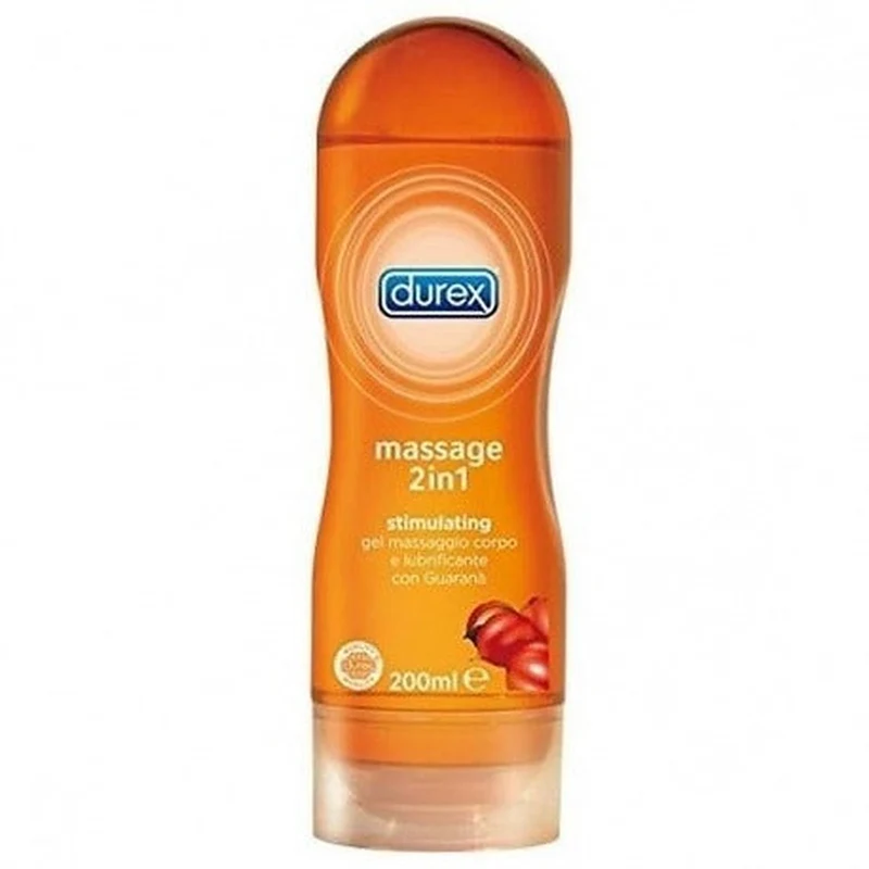 Durex Massage 2In1 Guaranà 200 ml — Olio massaggio