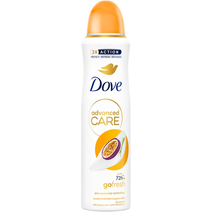 Dove Deodorante Go Fresh Passion Fruit Advanced Care 150 ml — Deodorante
