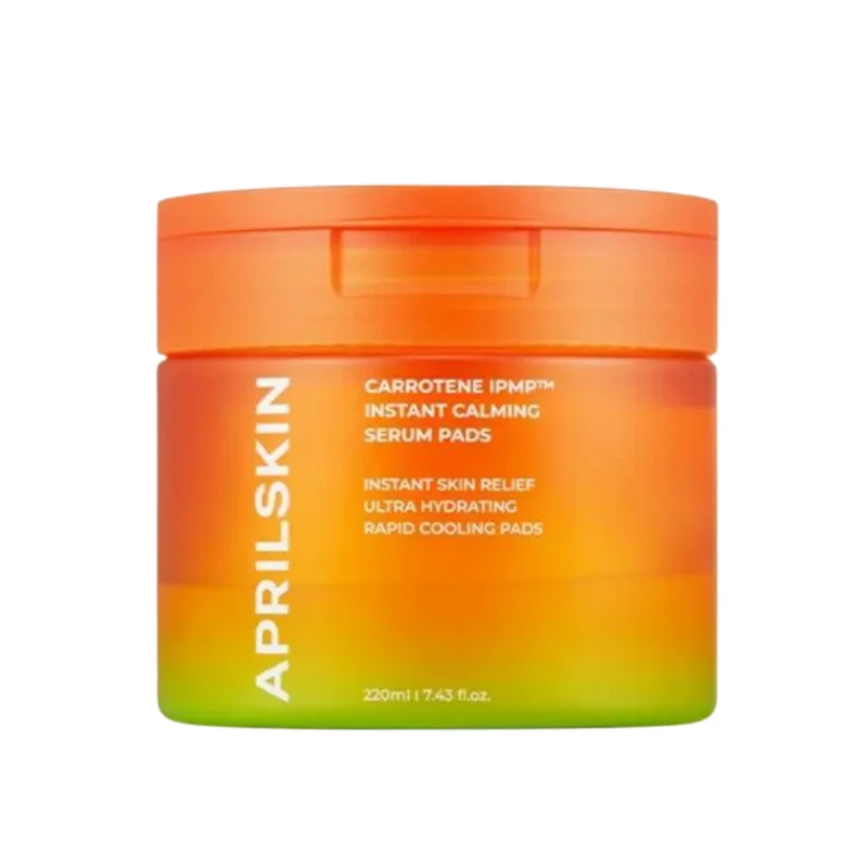 Aprilskin - Pads de sérum apaisant instantané Carrotene - 220ml/80pads