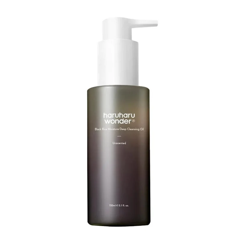 Haruharu Wonder - Huile nettoyante profonde et hydratante au riz noir - 150ml