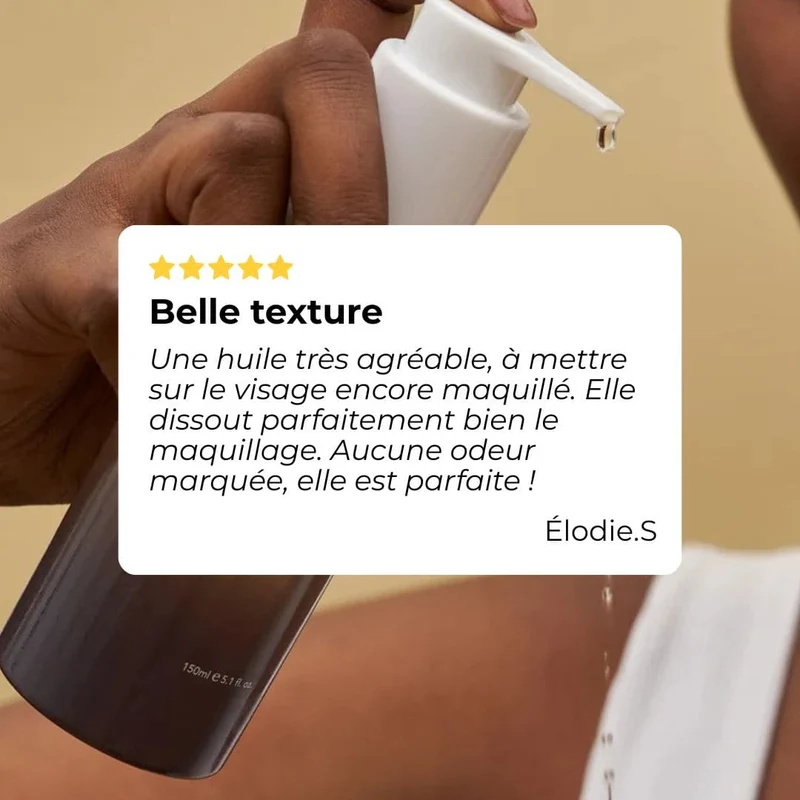 Haruharu Wonder - Huile nettoyante profonde et hydratante au riz noir - 150ml