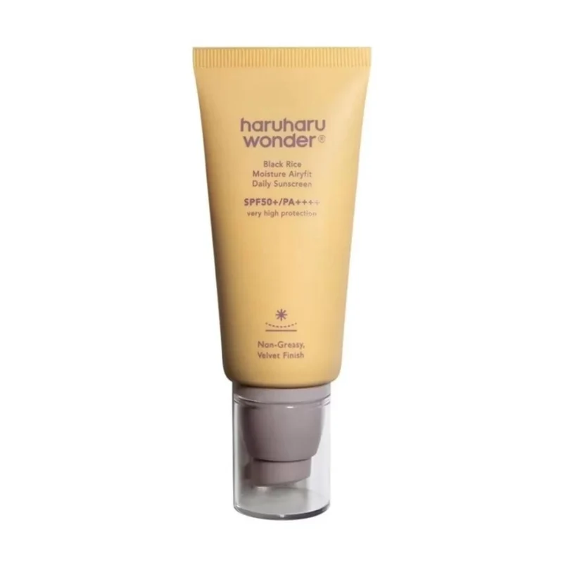 Haruharu Wonder - Écran solaire léger et hydratant au riz noir - 50ml