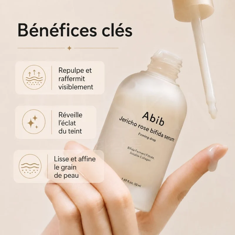 Abib - Sérum raffermissant à la rose de Jericho Bifida - 50ml