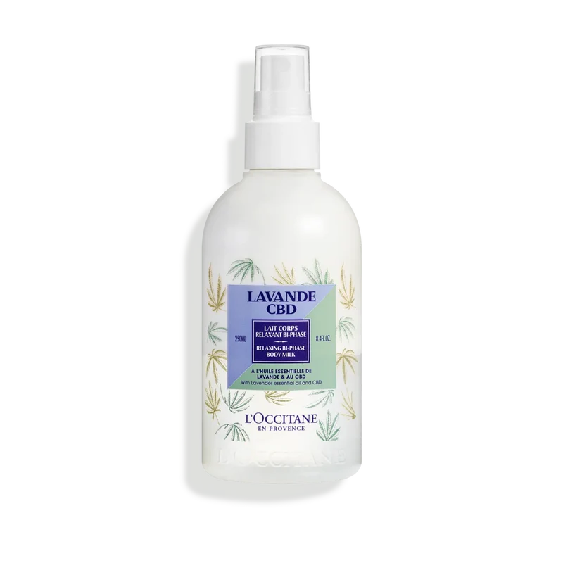 L'Occitane Lavande CBD - Lait Corps relaxant apaisant