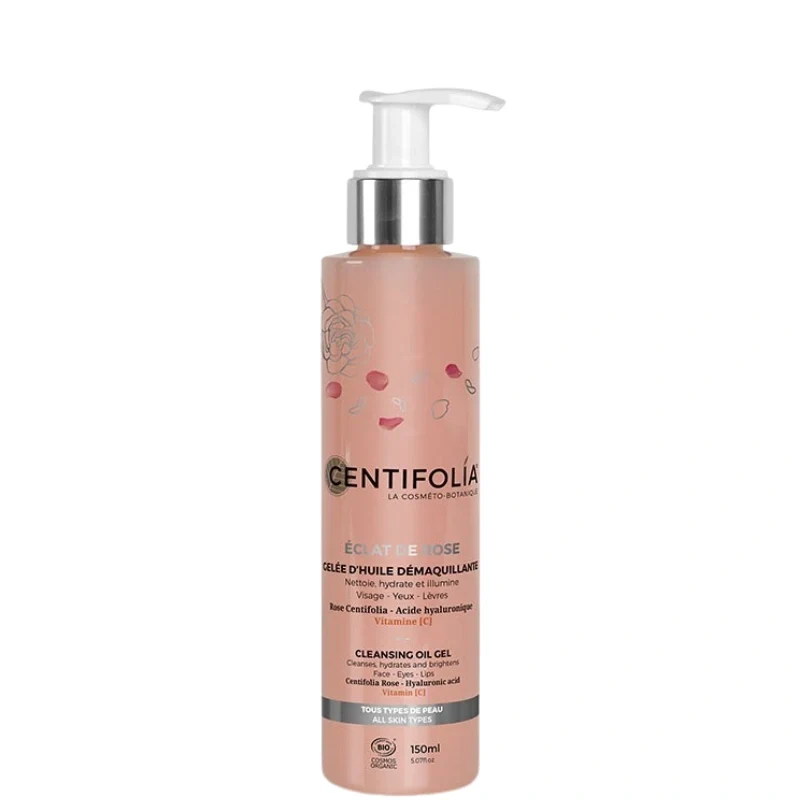 Gelée d'Huile Démaquillante Eclat de Rose - Centifolia