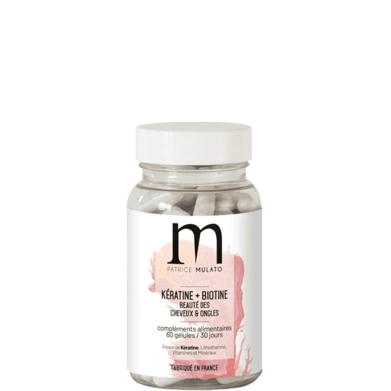 Complément Alimentaire Kératine et Biotine - Mulato