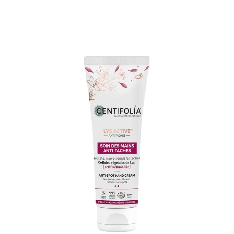 Soin des Mains Anti-Taches Lys Active - Centifolia