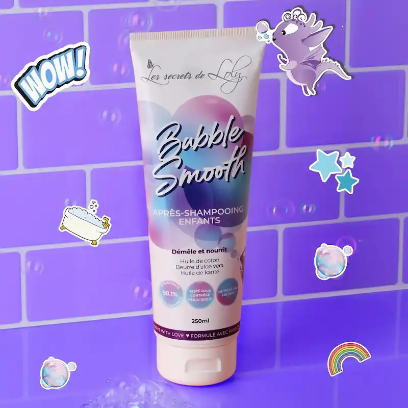 Après-Shampoing Démêlant Bubble Smooth - Les Secrets de Loly