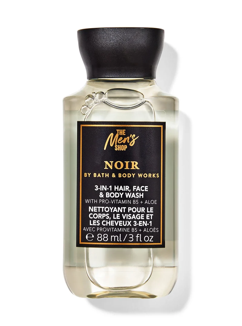 Noir Travel Size Body Wash