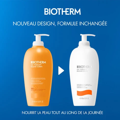 Biotherm - Oil Therapy Soin Corps pour Peaux Sèches 400 ml