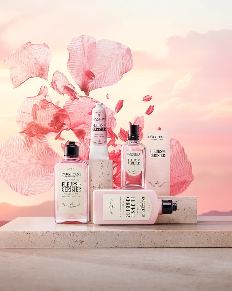 L'Occitane Recharge Gel Douche parfumé Fleurs de Cerisier 500ml