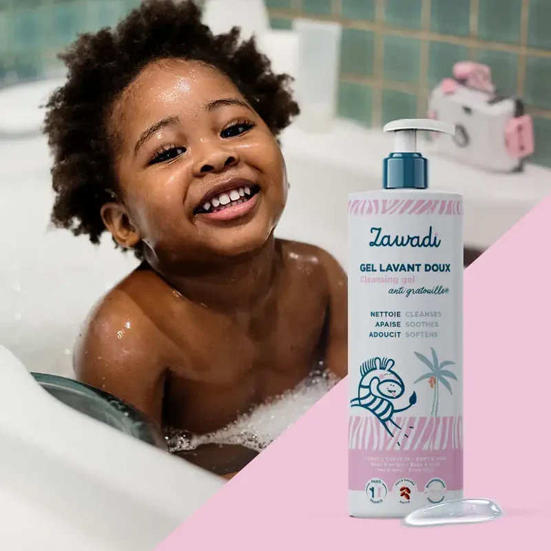 Gel Lavant Doux Corps et Cheveux 500ml - Zawadi