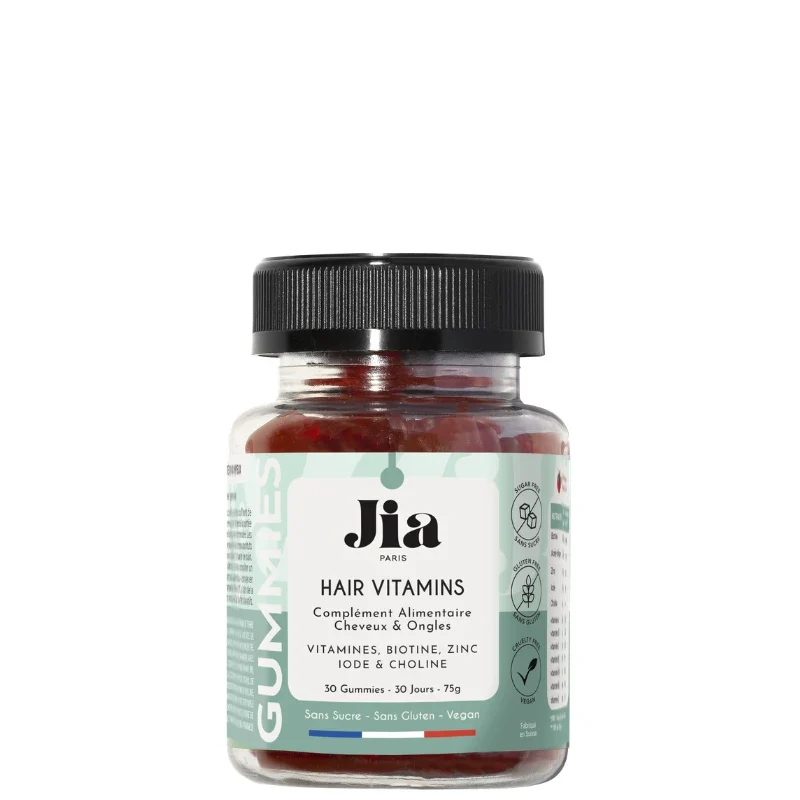 Gummies Volume & Chute Hair Vitamins - Jia Paris