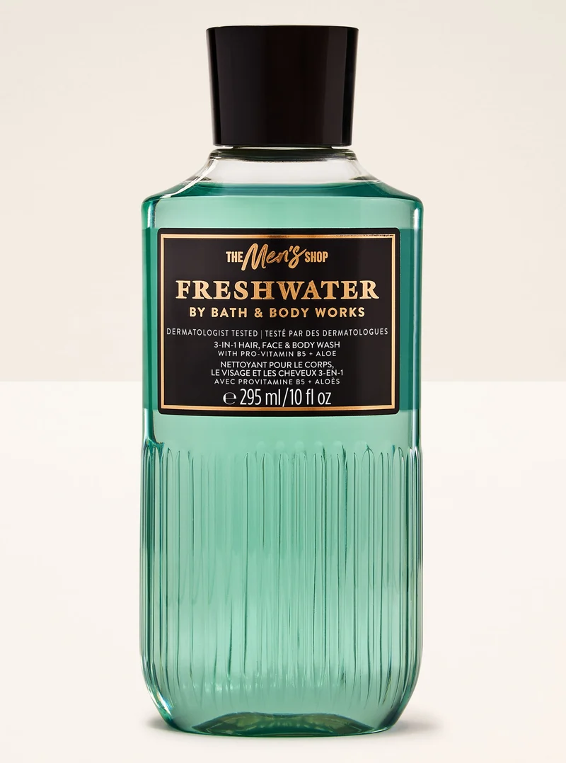 Freshwater 3-in-1 Hair, Face & Body Wash