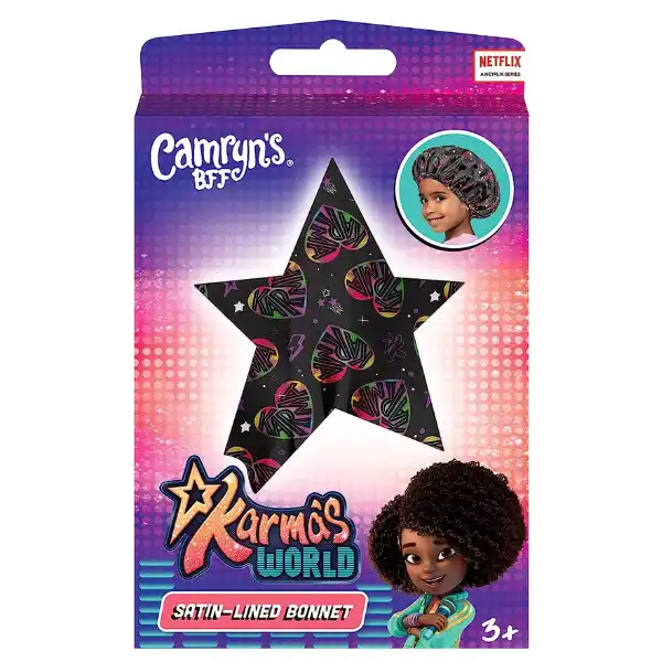 Bonnet de nuit Satin Enfant Le Monde de Karma - Camryn's BFF