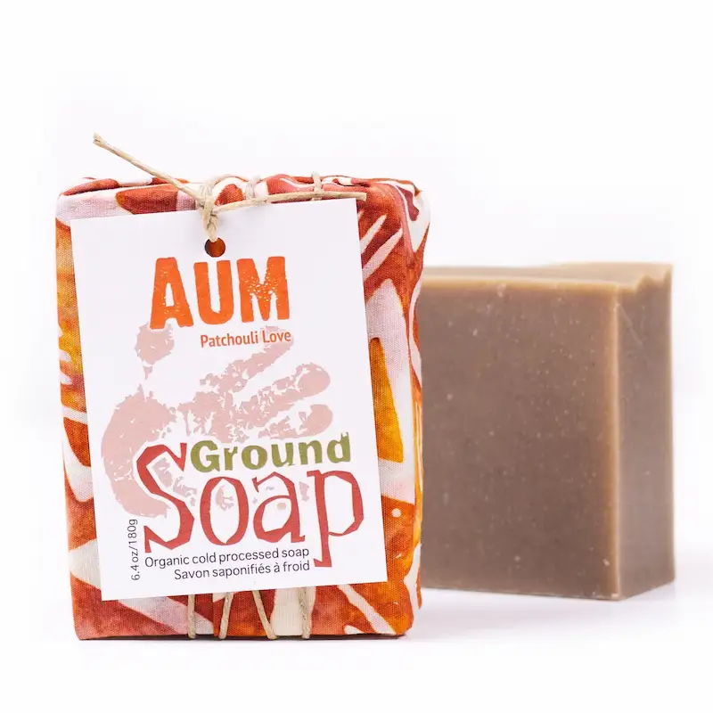 Savon Naturel au Patchouli 180g AUM - Ground Soap