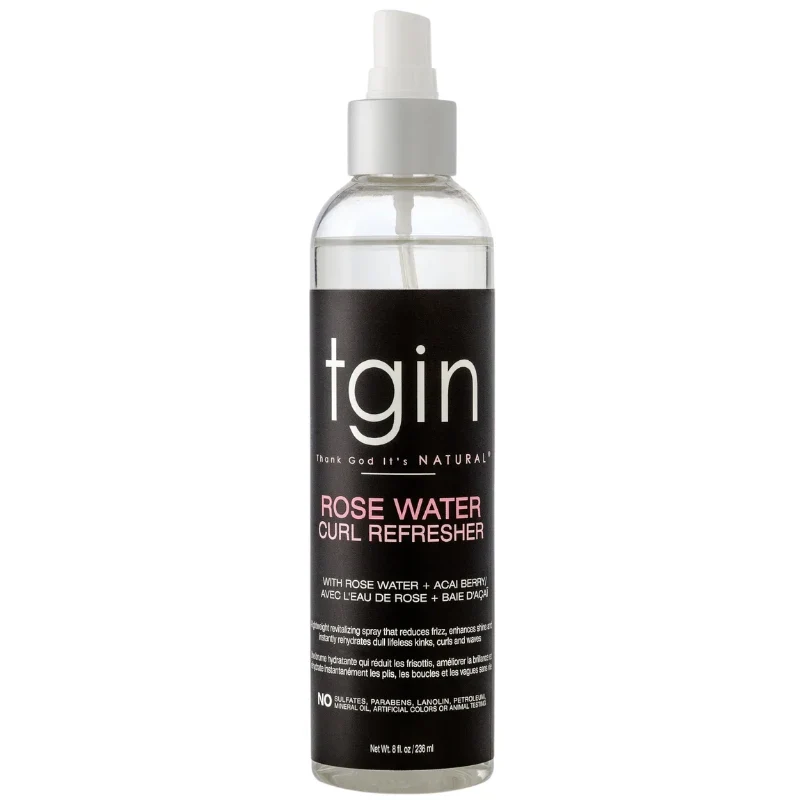 Spray Hydratant Curl Refresher ROSE WATER - TGIN