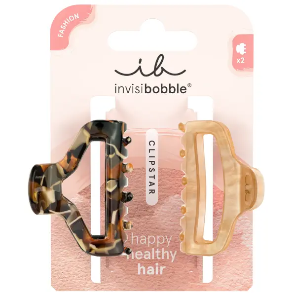 2 Petites Pinces à Cheveux Golden Roar - Invisibobble
