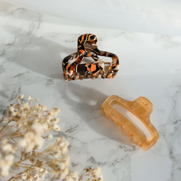 2 Petites Pinces à Cheveux Golden Roar - Invisibobble