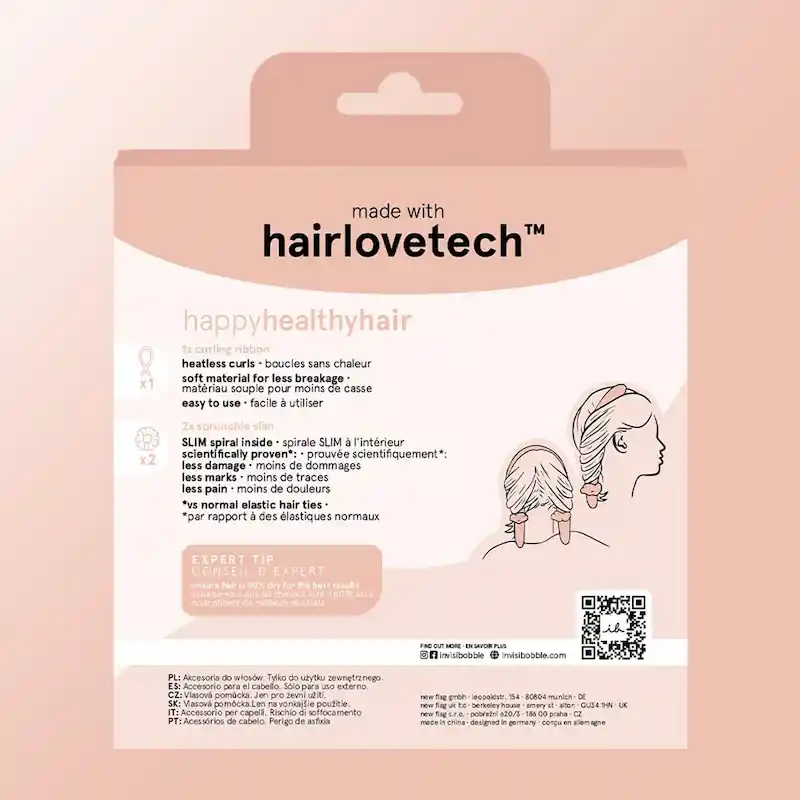 Kit pour Boucles Sans chaleur Handle with Curl - Invisibobble