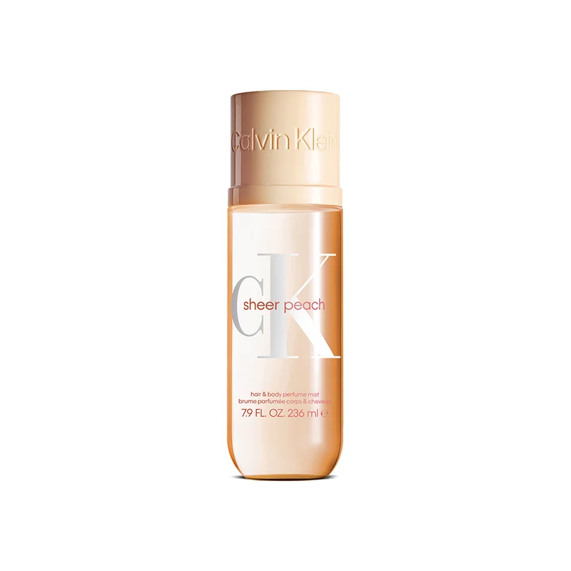 Calvin Klein Sheer Peach - Brume Parfumée Corps et Cheveux