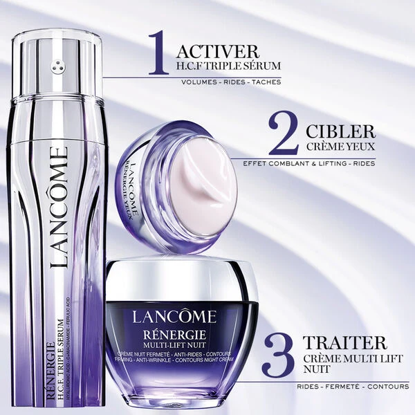 Lancôme Rénergie Nuit Multi-Lift Soin Lifting, Fermeté, Anti-Rides