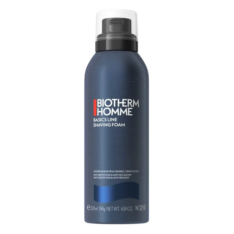 Biotherm - BIOTHERM HOMME Mousse de rasage pour homme - Peaux sensibles 200 ml