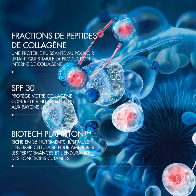 Biotherm - BLUE PEPTIDES UPLIFT Crème Nuit Anti-âge Fermeté 50 ml