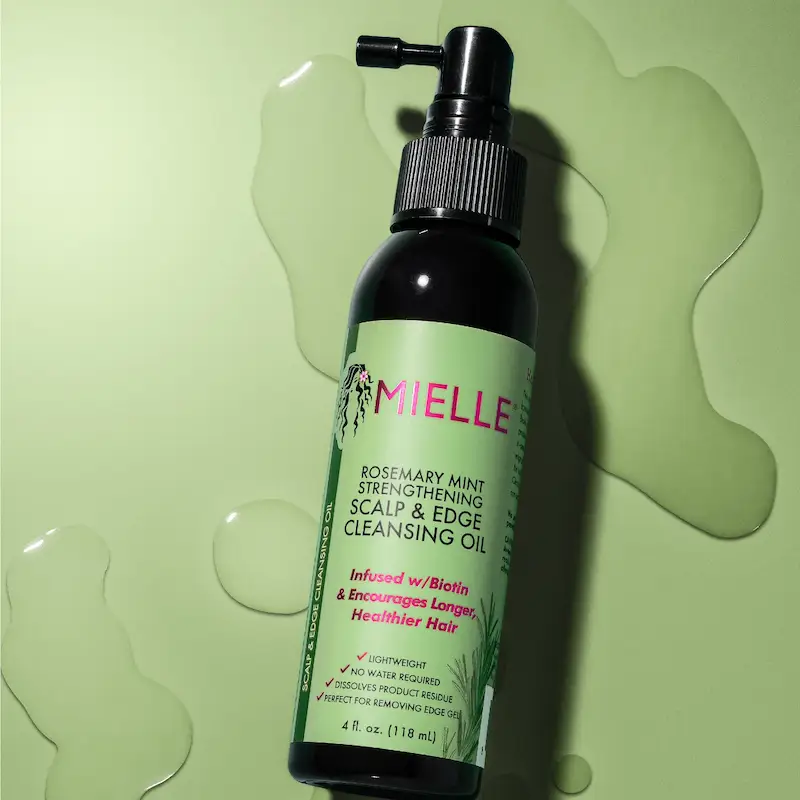 Huile Nettoyante Sans rinçage Rosemary Mint - Mielle Organics