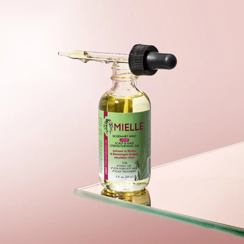Huile capillaire Rosemary Mint Oil Légère - Mielle Organics