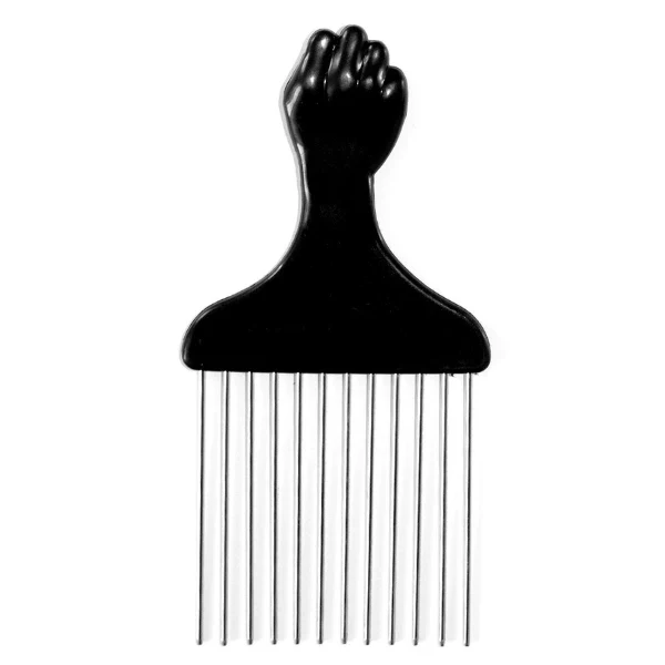 Peigne Afro Dents en Métal