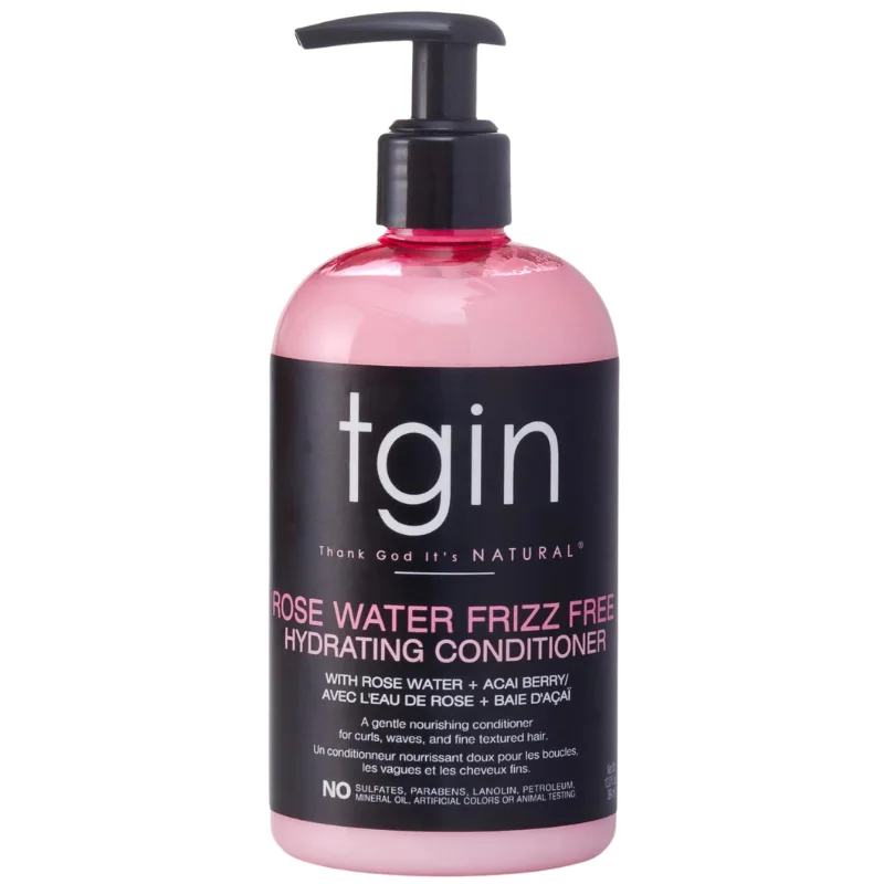 Après-shampoing Hydratant Anti-frisottis ROSE WATER - TGIN