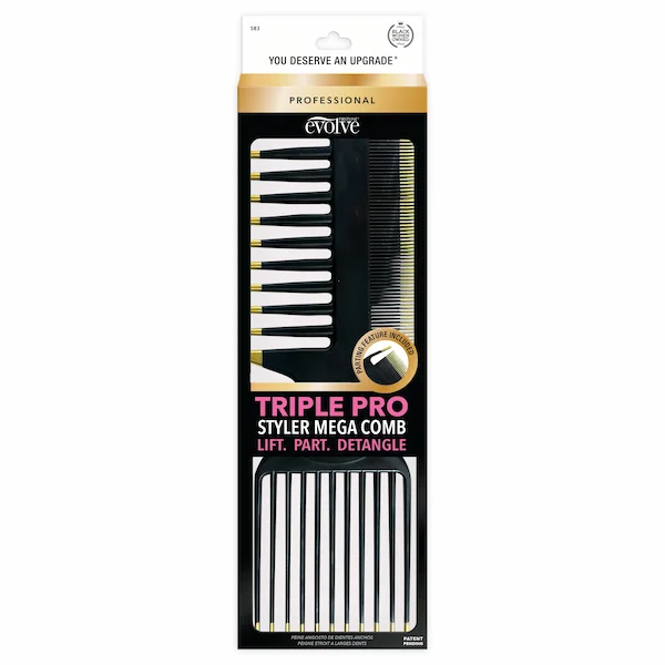 Peigne Coiffant 3-en-1 - Evolve