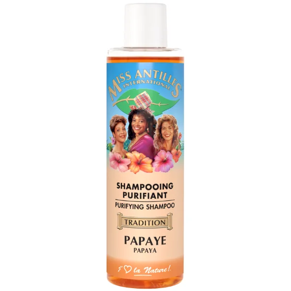 Shampoing Anti-Pellicullaire Papaye - Miss Antilles