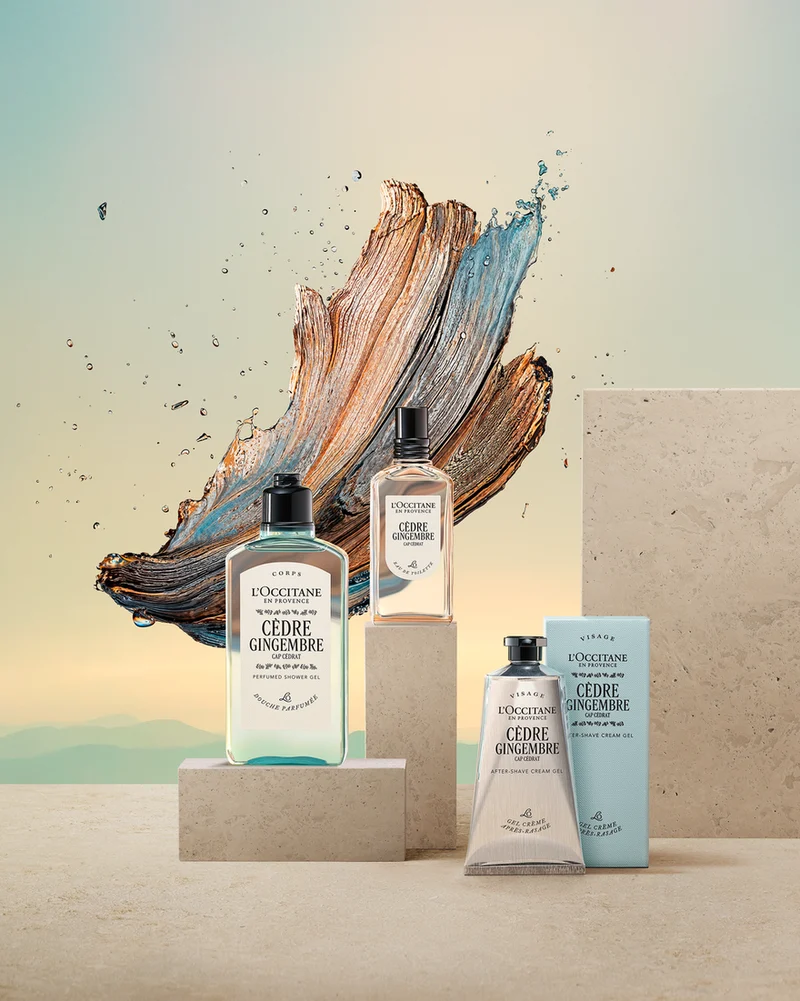 L'Occitane -Gel Douche Cèdre Gingembre (Cap Cédrat)