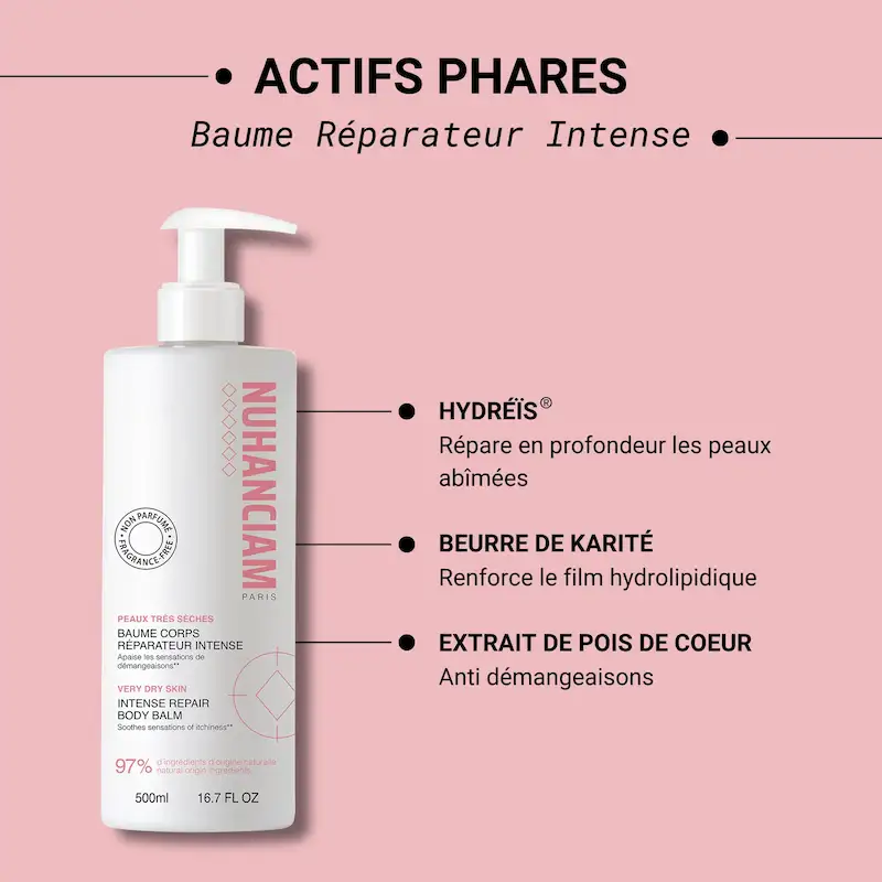 Baume Réparateur Intense non Parfumé - Nuhanciam