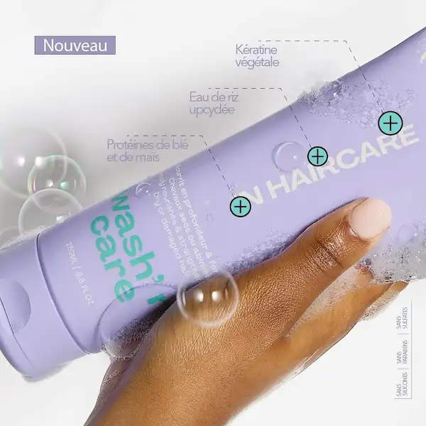 Shampoing doux Fortifiant Wash N' Care - In Haircare