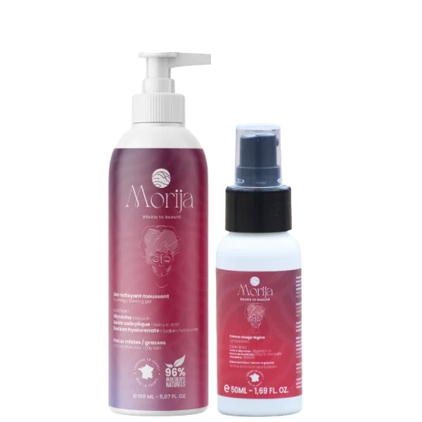 Duo Visage Propre et Teint Lumineux - Morija Care