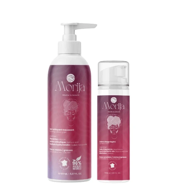 Duo Visage Propre et Teint Lumineux - Morija Care