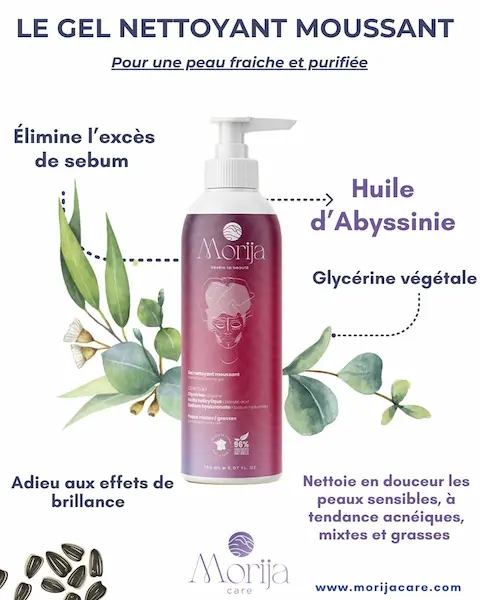 Gel Nettoyant Moussant - Morija Care
