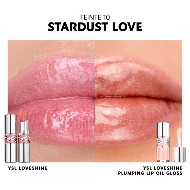 Yves Saint Laurent Loveshine - Rouge à lèvres brillant et soin